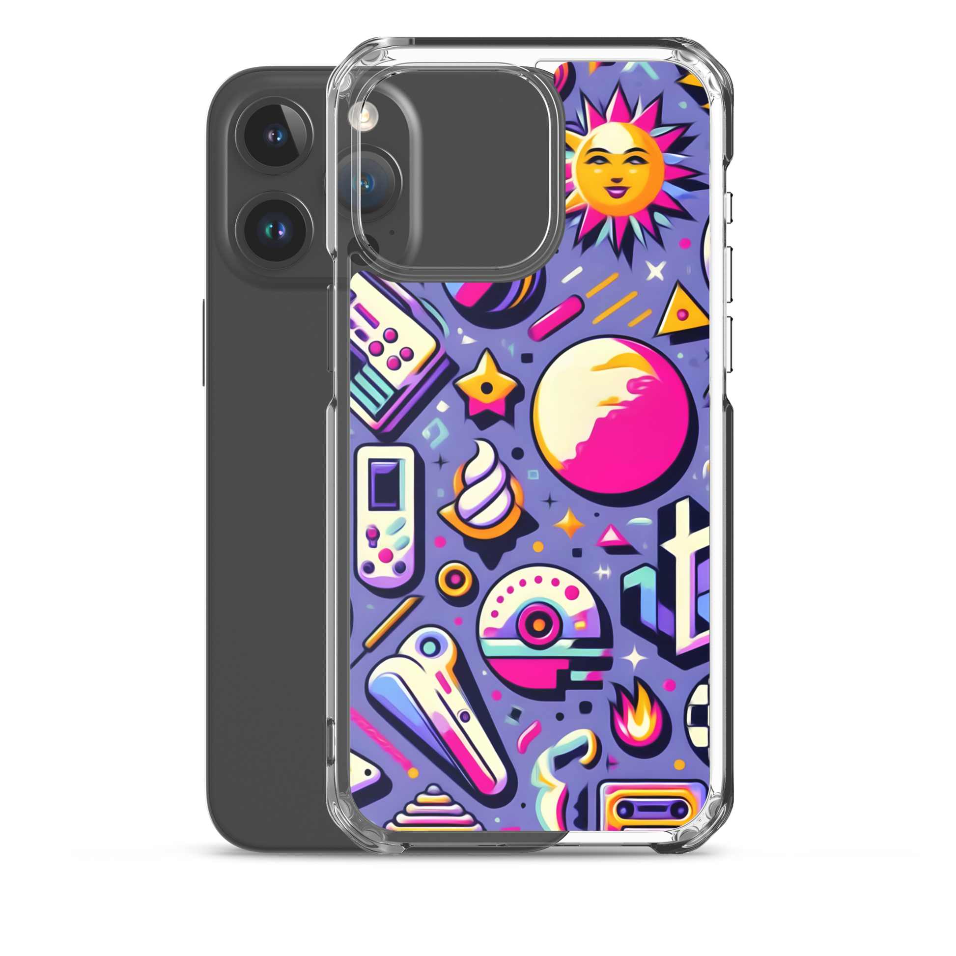 Rewind - Case for iPhone®: sleek, impact-resistant phone case with artistic design.