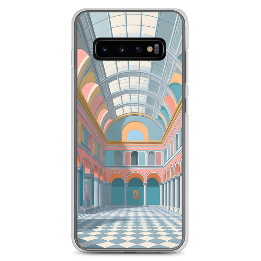 Blue Hall - Case for Samsung® showcasing its protective, sleek design on a phone.
