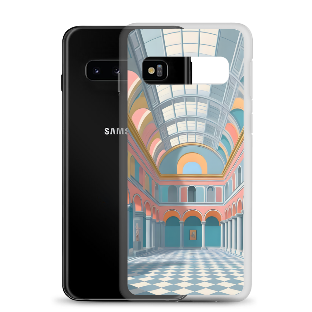 Blue Hall - Case for Samsung® with polycarbonate back and see-through sides.