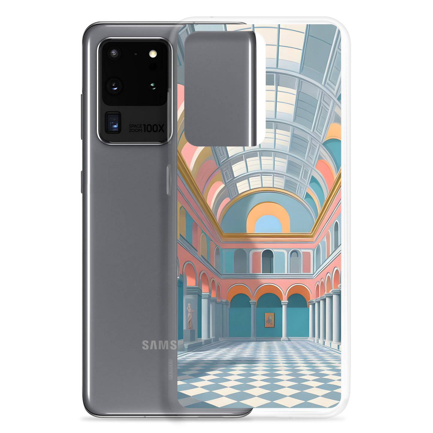 Blue Hall - Case for Samsung®: close-up of sleek, durable phone case.