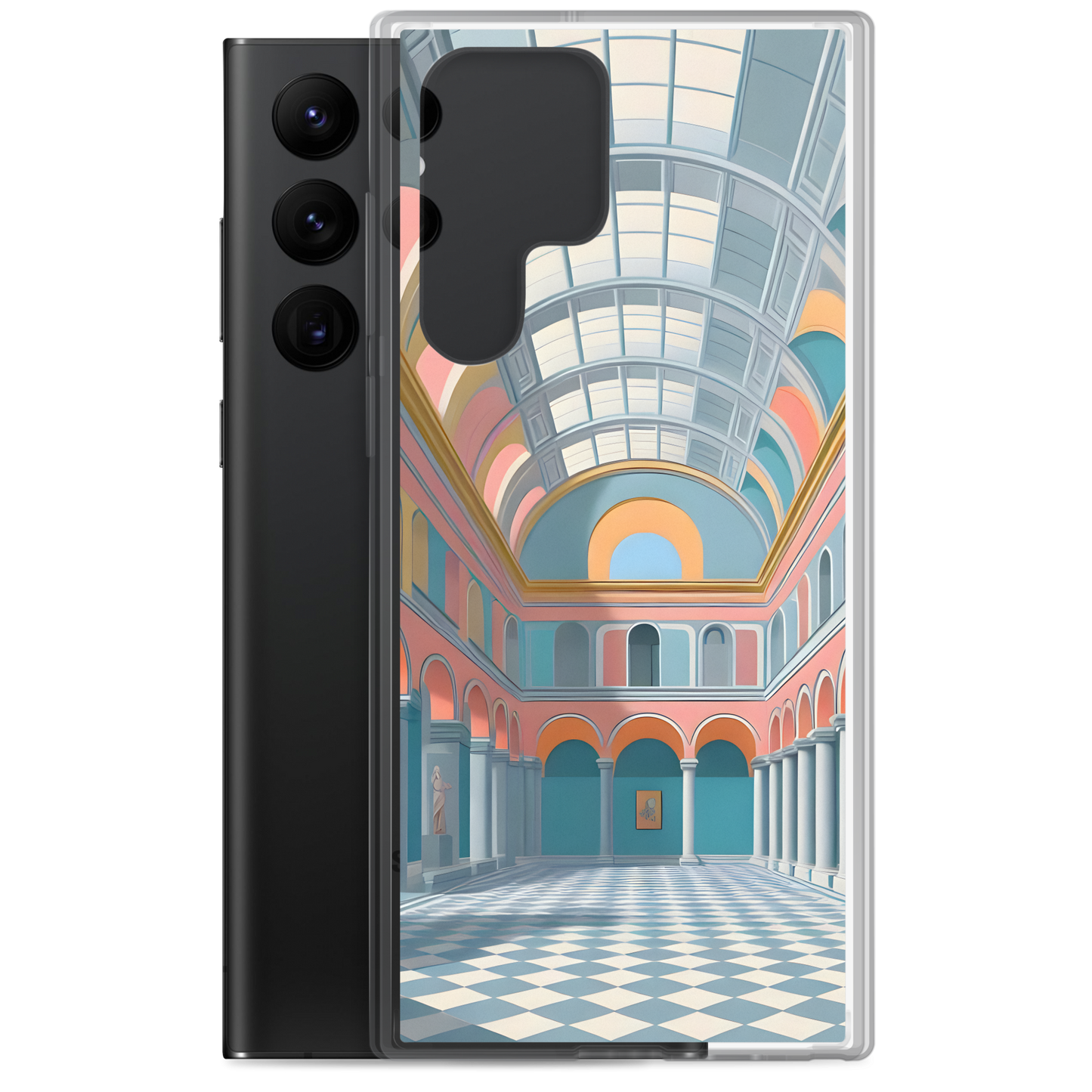 Blue Hall - Case for Samsung® showing a sleek, durable design with cutouts.
