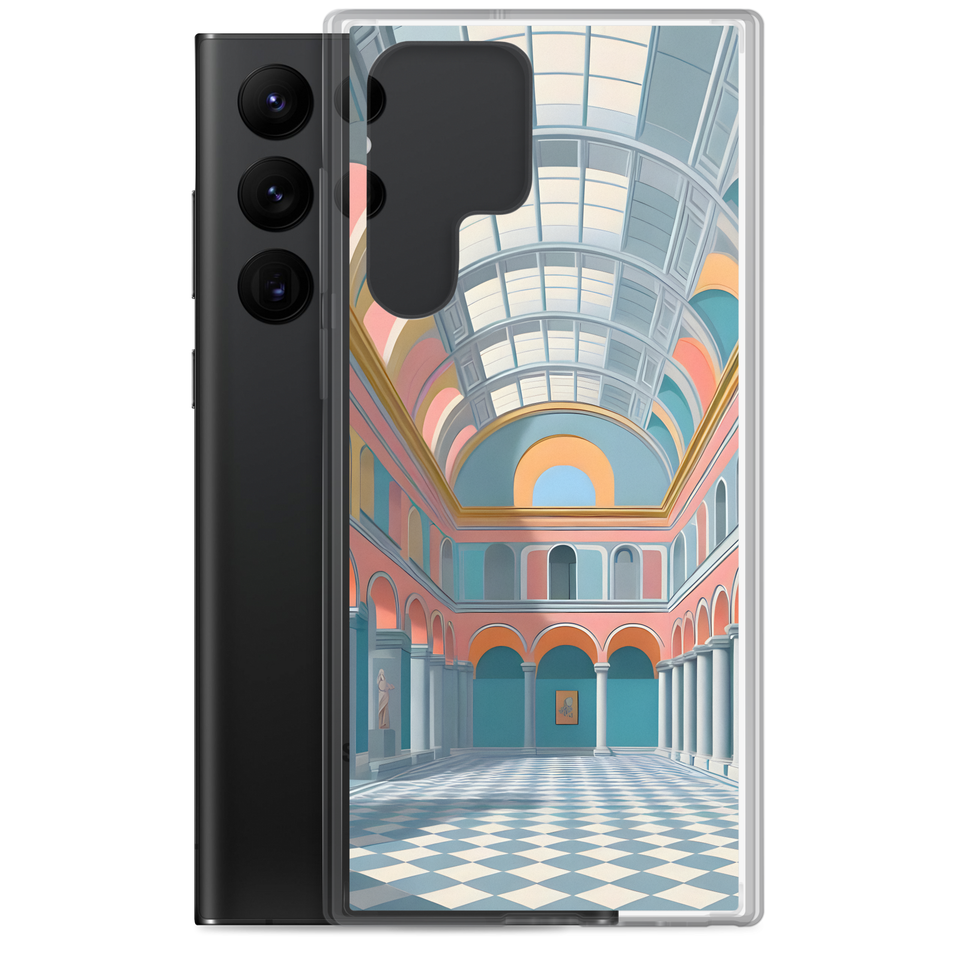 Blue Hall - Case for Samsung® showing a sleek, durable design with cutouts.
