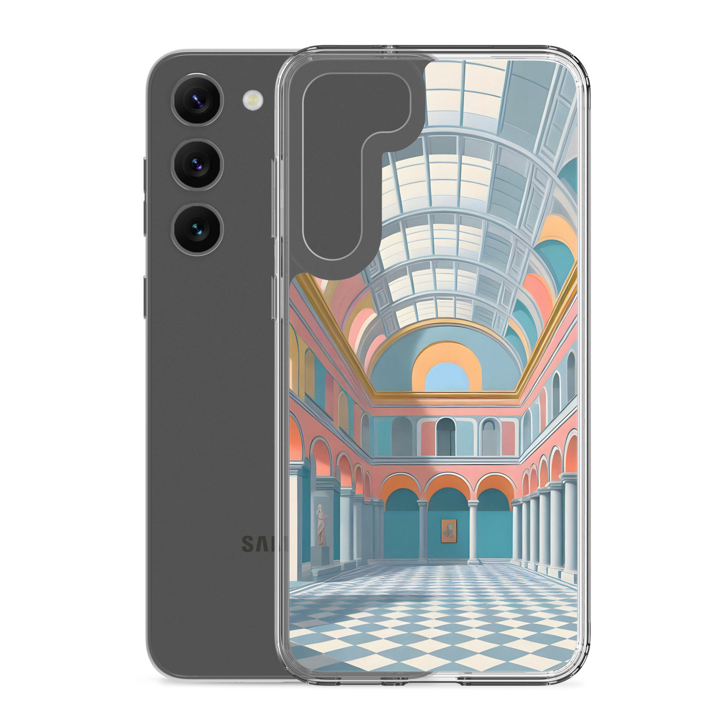 Blue Hall - Case for Samsung® showcasing sleek, durable design with precision cutouts.
