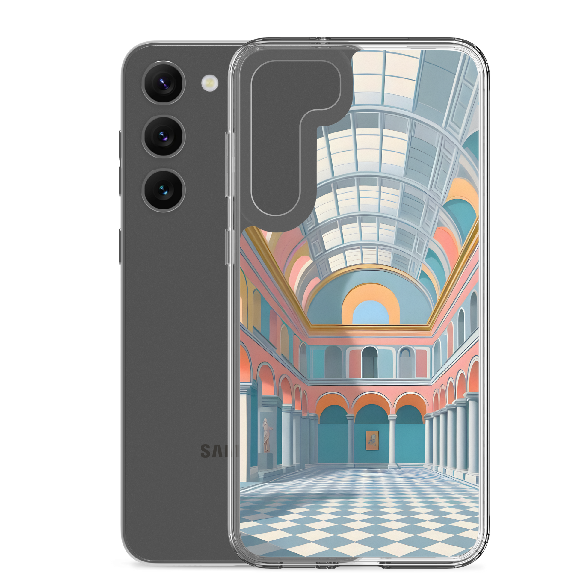 Blue Hall - Case for Samsung® showcasing sleek, durable design with precision cutouts.