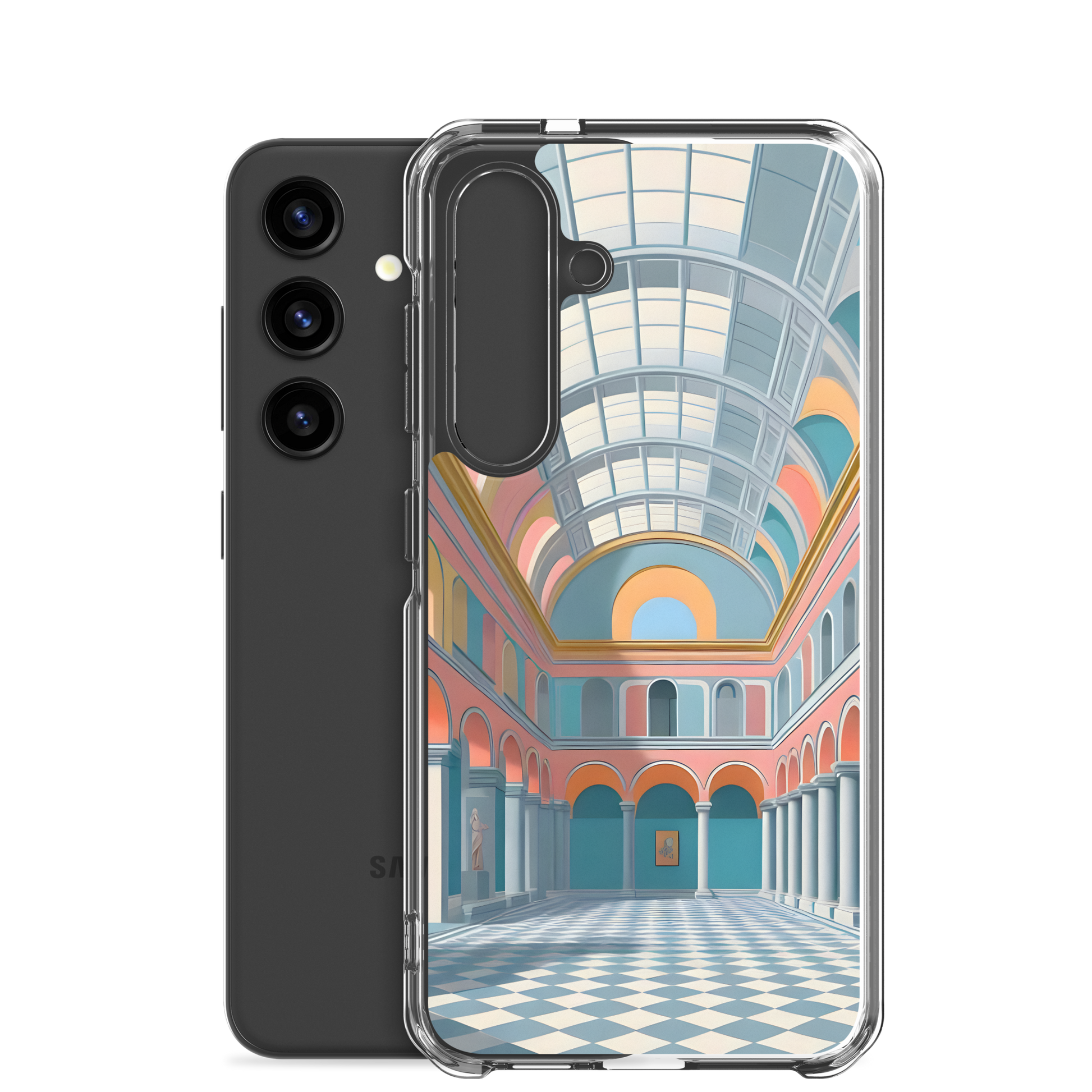 Blue Hall - Case for Samsung®, showcasing sleek, durable polycarbonate design.