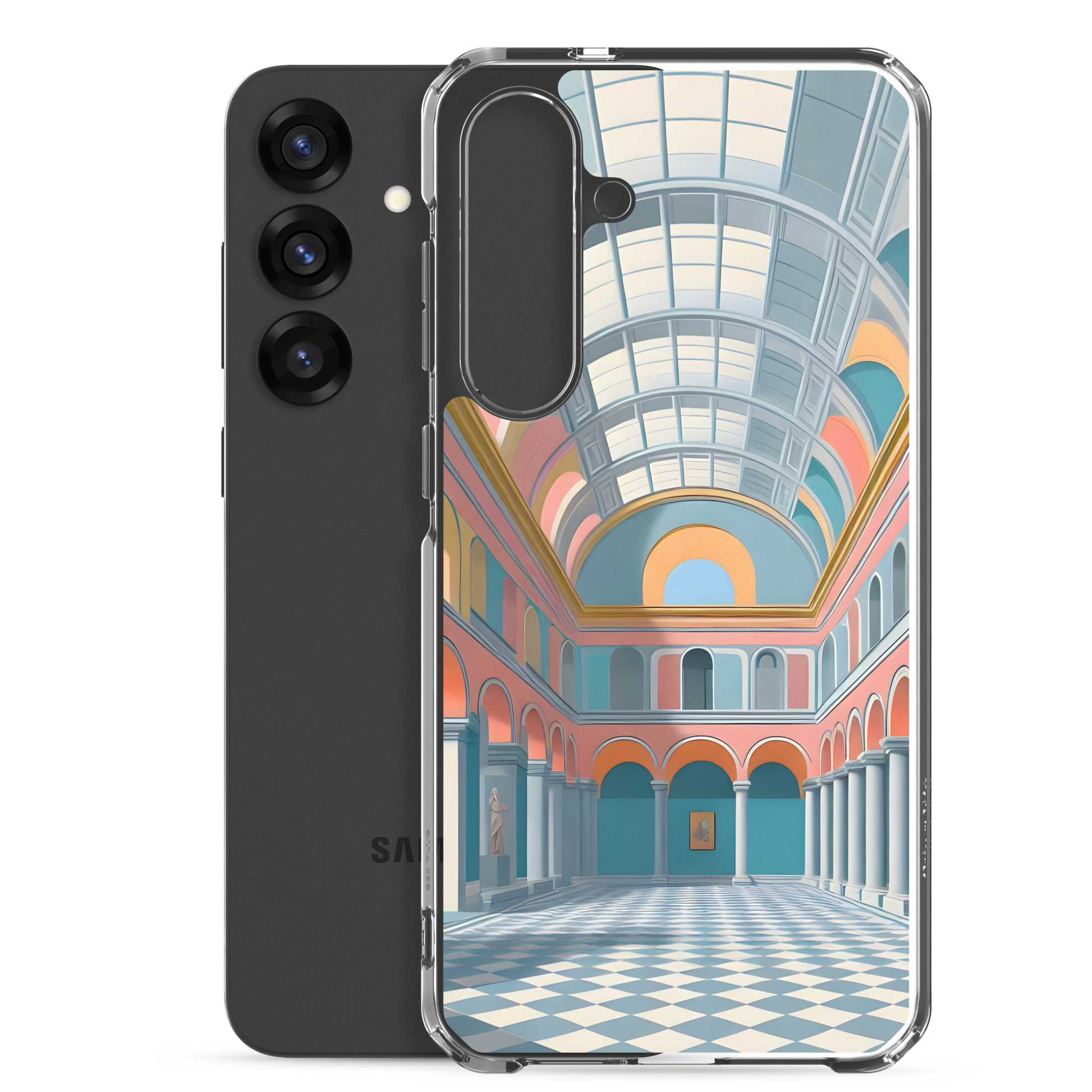 Blue Hall - Case for Samsung® highlighting its sleek, protective design.