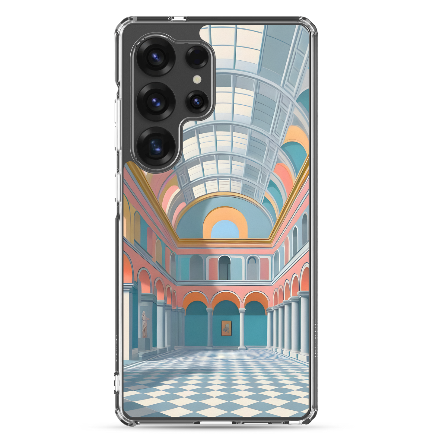 Blue Hall - Case for Samsung®, featuring a durable polycarbonate back and flexible sides.