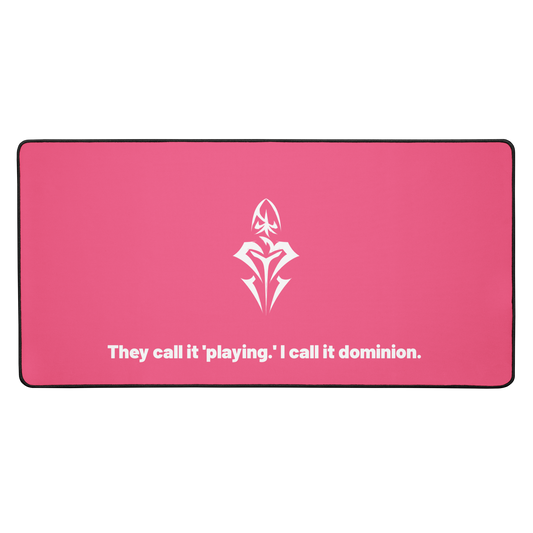 Pixel Sweetheart - Desk Mat with smooth surface and anti-slip base.
