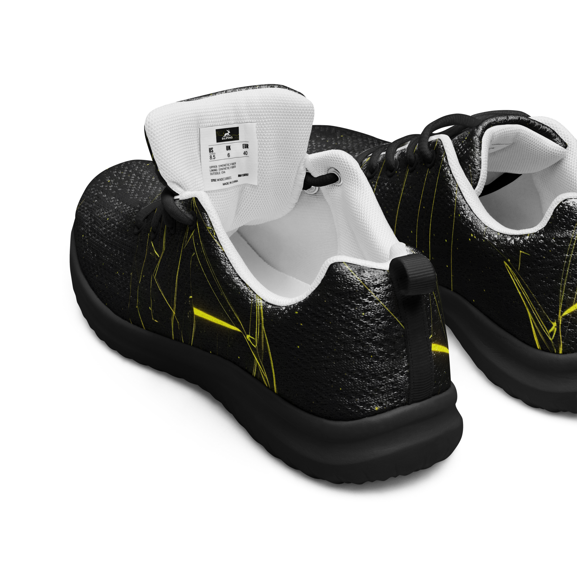 Zolo 1 lightweight athletic shoes with breathable flyknit upper.