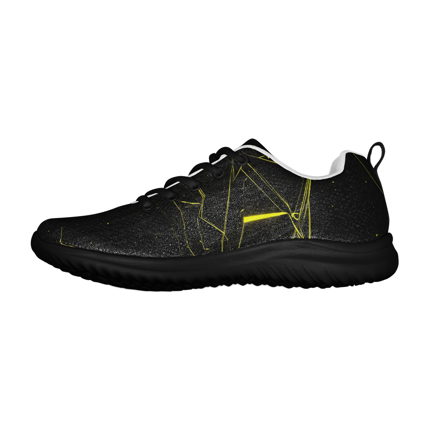 Zolo 1 athletic shoe with breathable flyknit upper and cushioned insole.