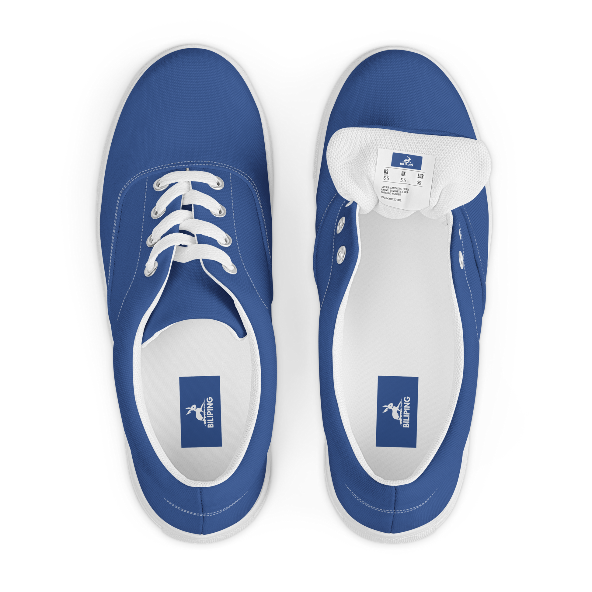 Skyline Lace-Ups: Close-up of versatile sneaker with breathable lining.
