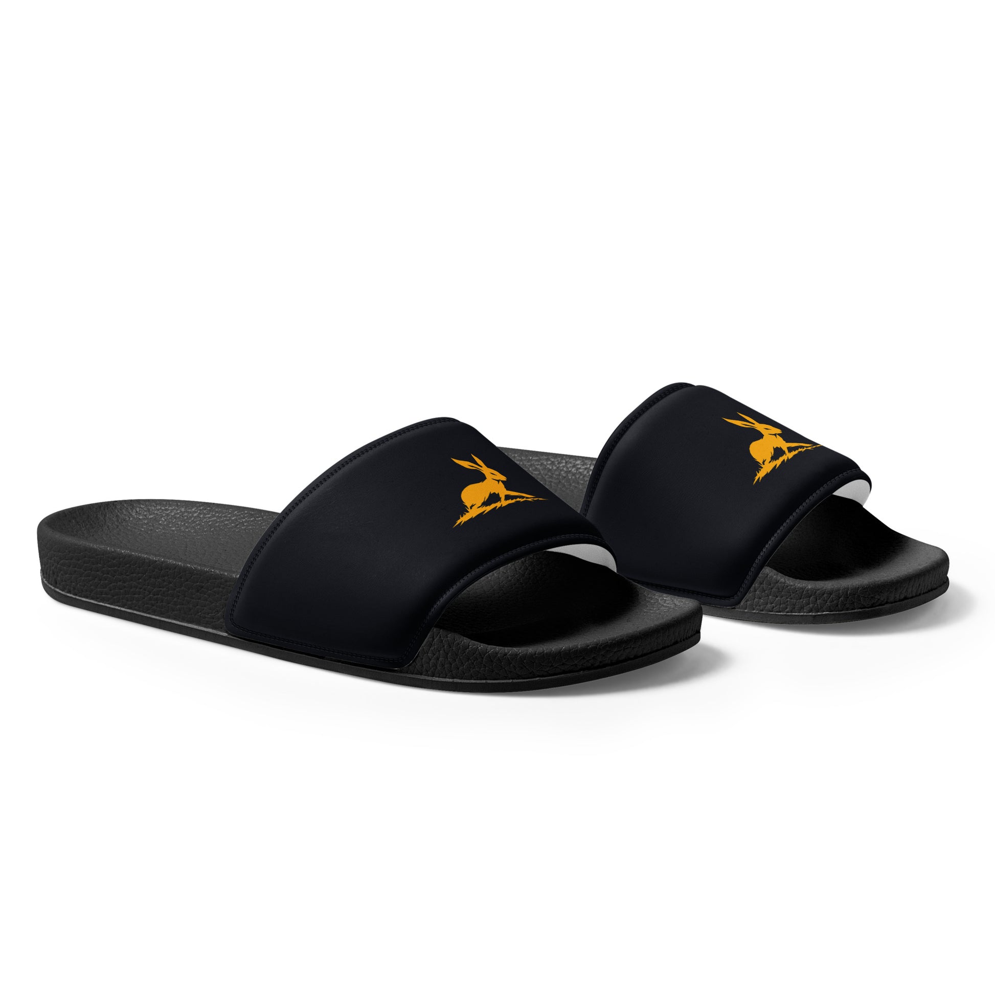 Biliping Slides: Lightweight, open-toed sandals with cushioned faux leather strap.