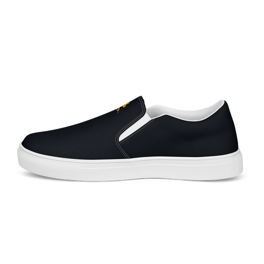 Biliping Canvas Slip-Ons: stylish men's slip-on shoes with durable canvas.