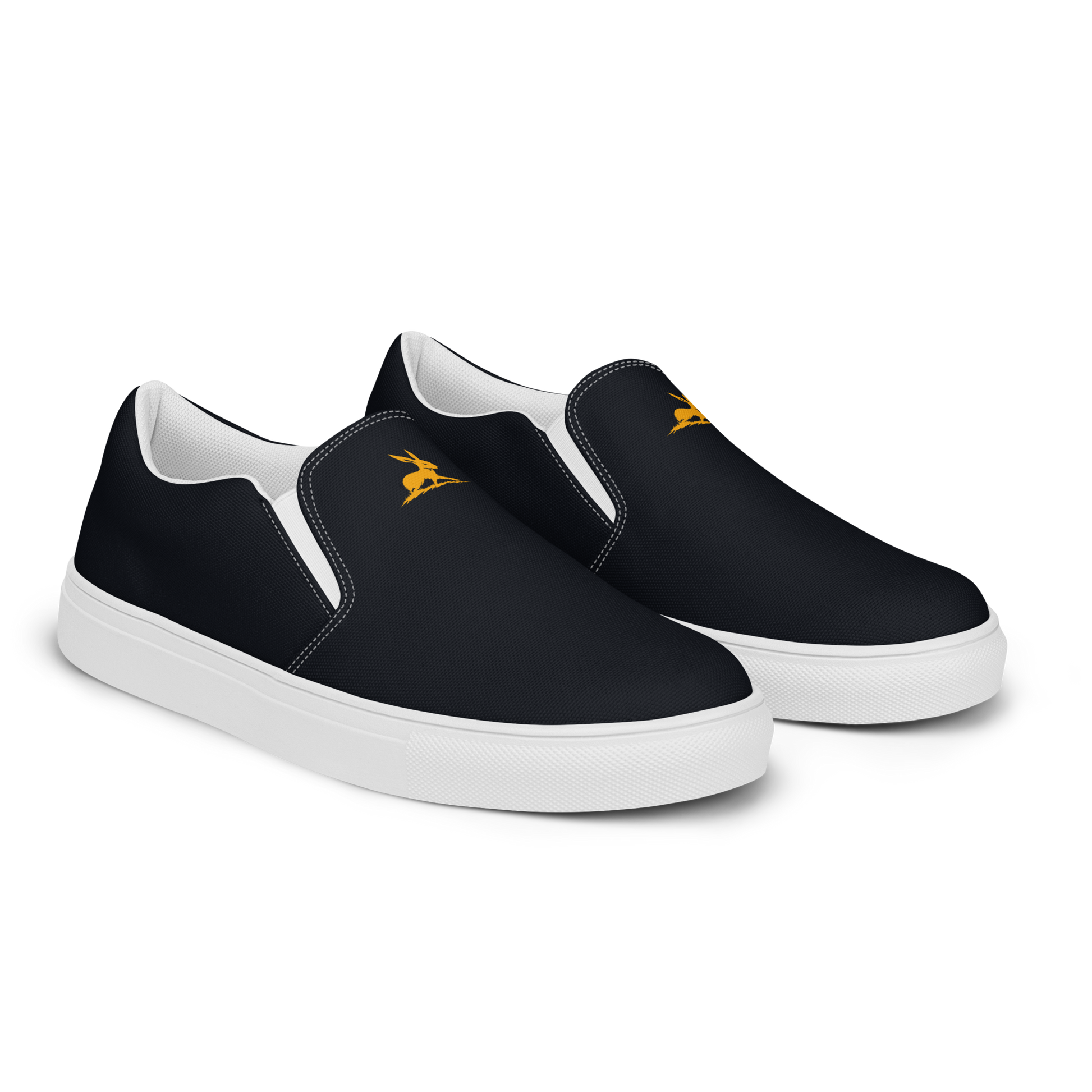 Biliping Canvas Slip-Ons: men's slip-on shoes with durable canvas and flexible rubber soles.