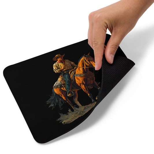 Trailblazers' Tango - Mouse pad with smooth surface and secure base.