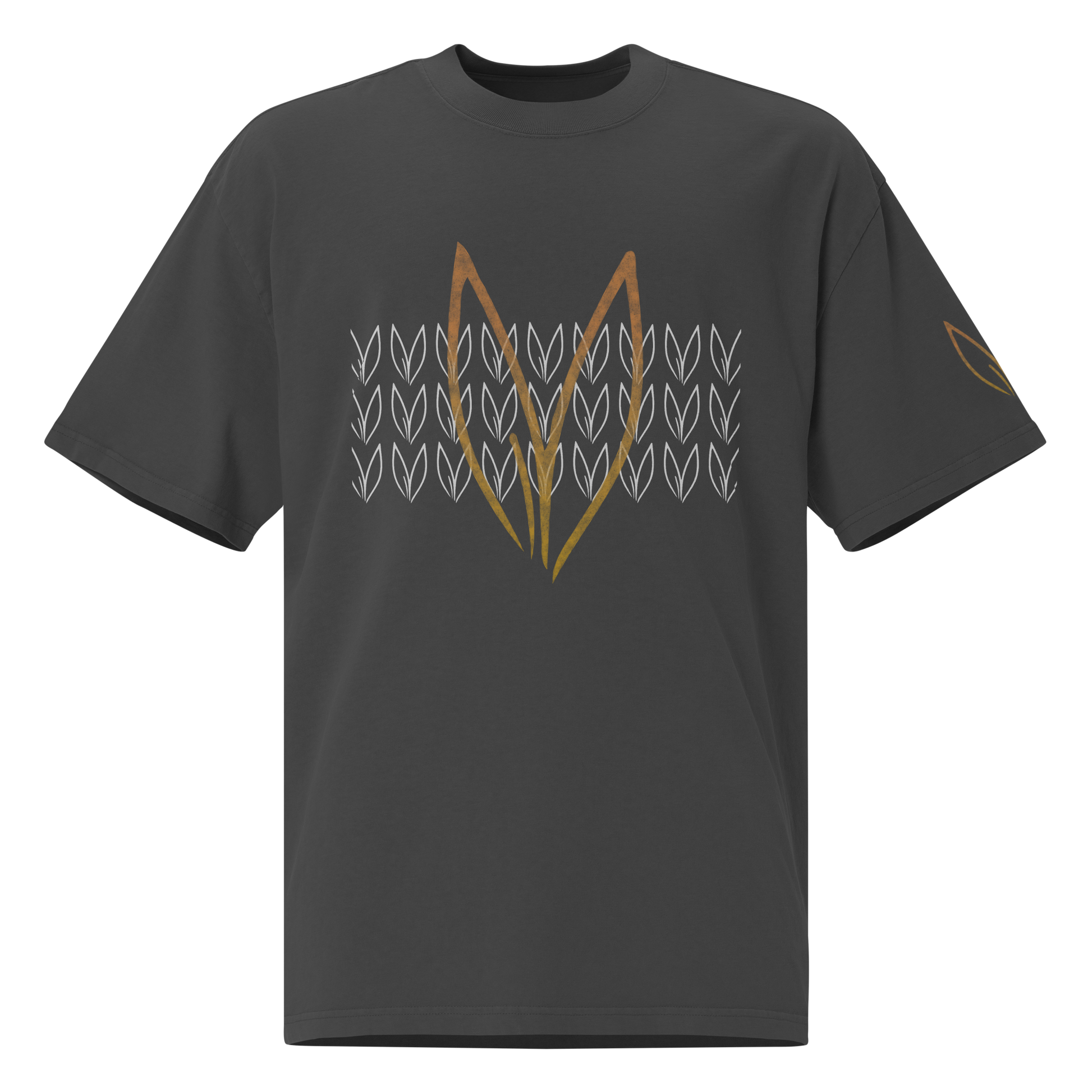 Journey Oversized Vale Tee Graphite Graphite