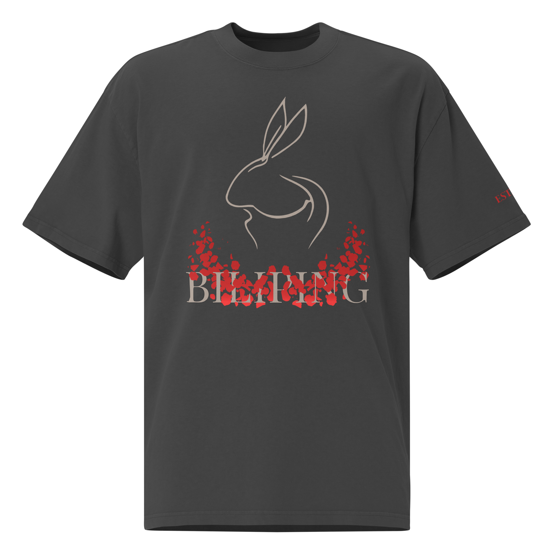 Journey Oversized Tee Pulse Graphite Graphite