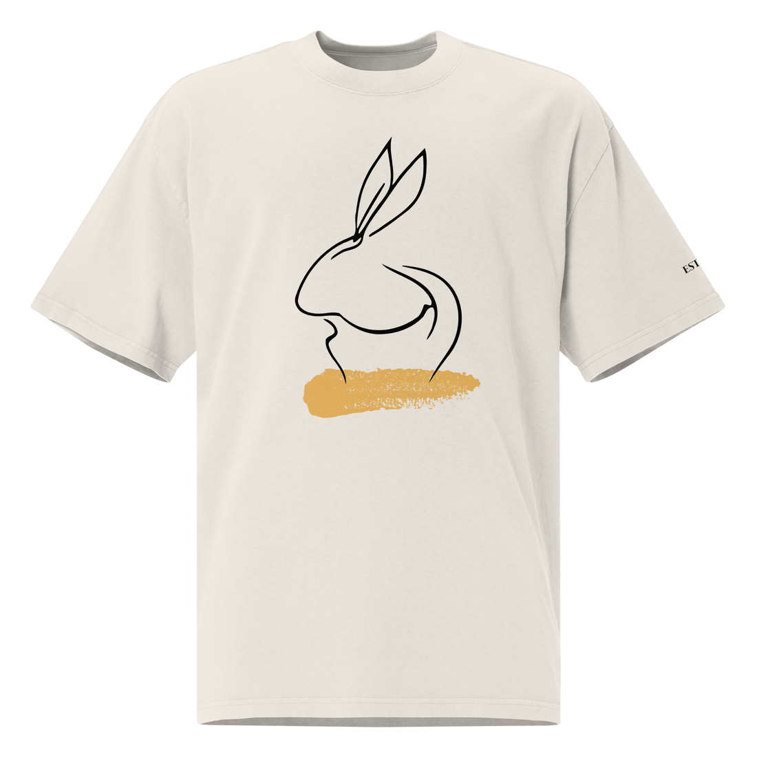 Journey Oversized Tee Motion Ivory Ivory