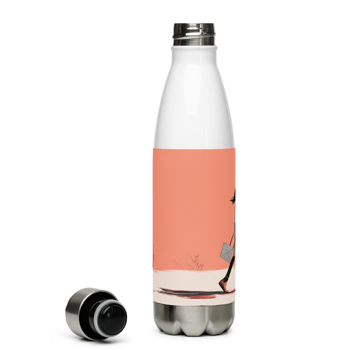 Wanderlight Sip stainless steel water bottle, sleek, durable, and leak-proof.