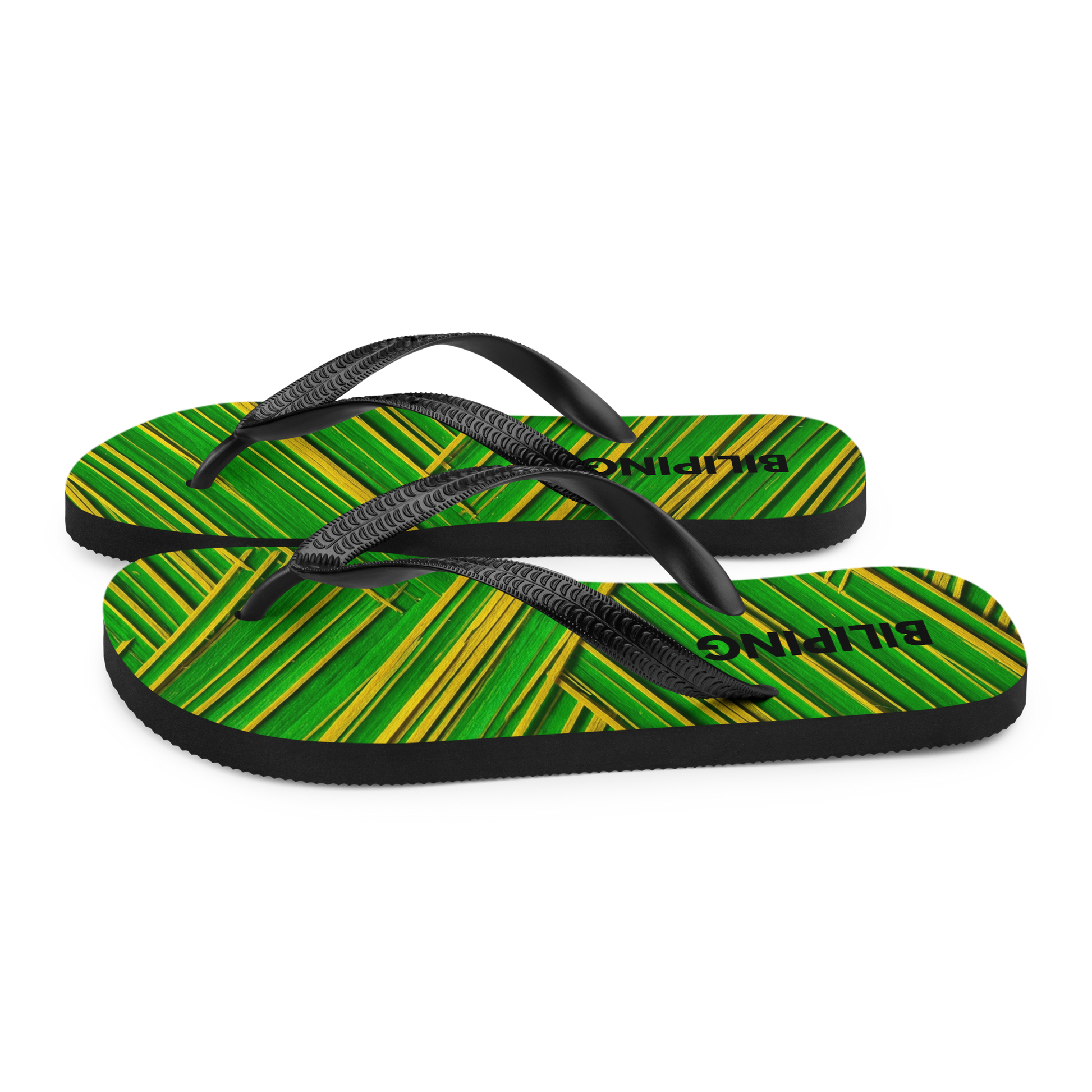 Flip-Flops 1 with cushioned rubber sole and Y-shaped straps.