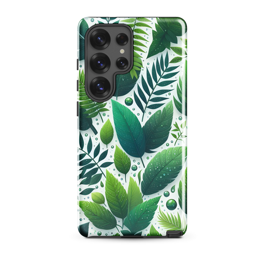 Shady Grove - Case for Samsung® featuring a close-up leaf design.