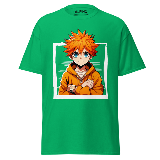 Nolirya green shirt with cartoon design, perfect for everyday comfort.