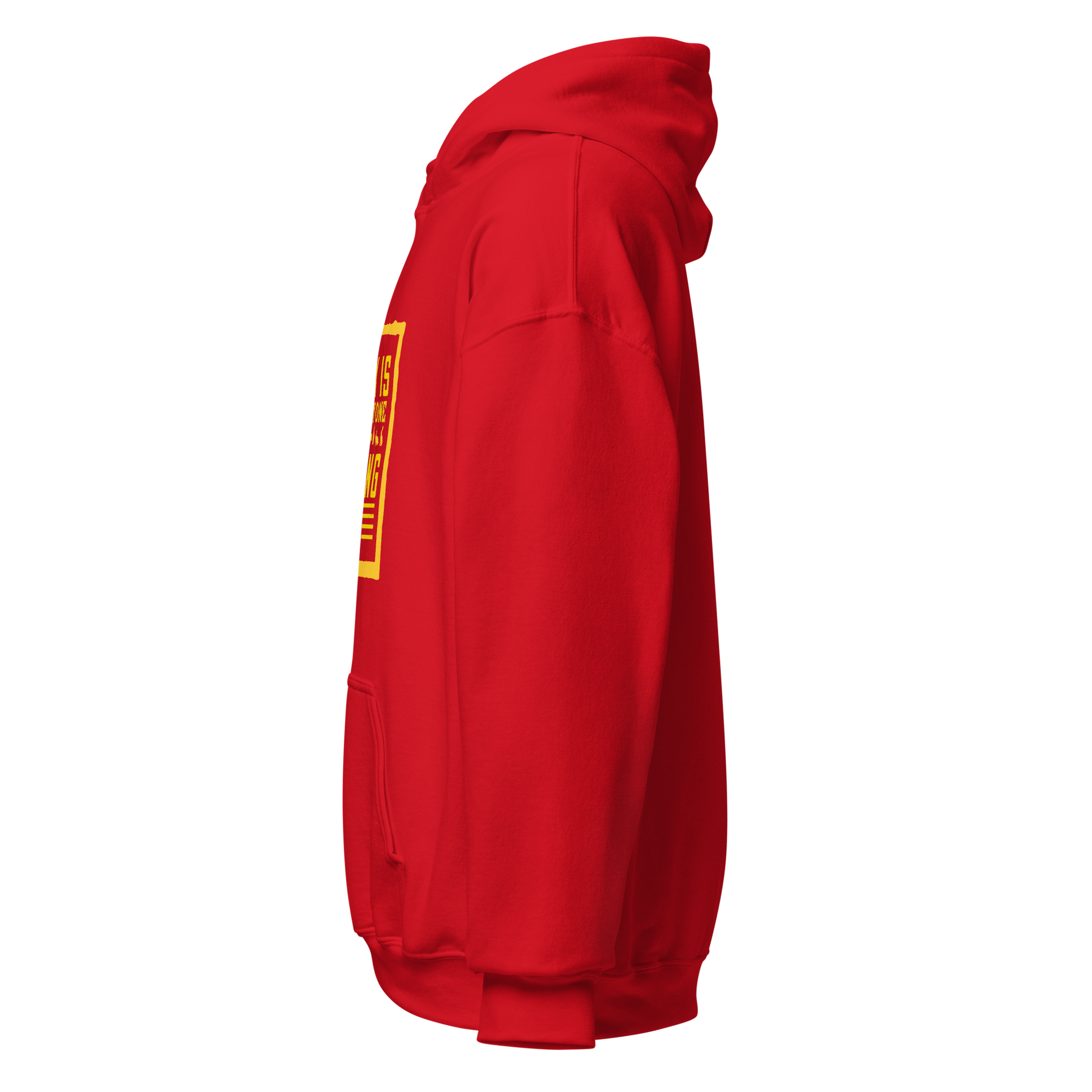 Everyone Chasing Me hoodie, soft and stylish, perfect for cool evenings.
