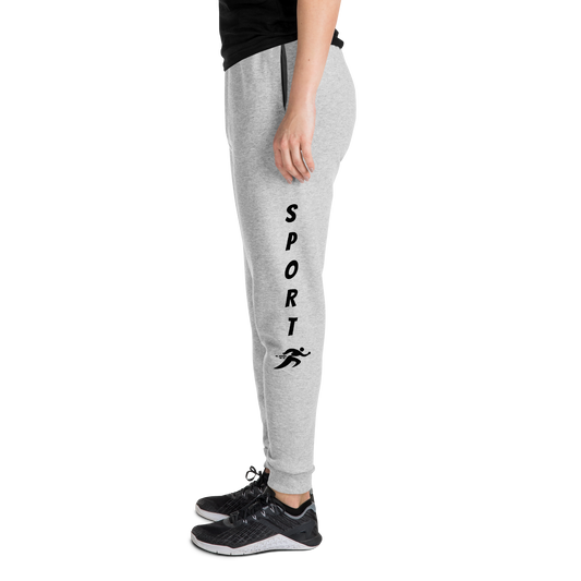 Classic Joggers worn with black sneakers, highlighting their sleek, tapered fit.