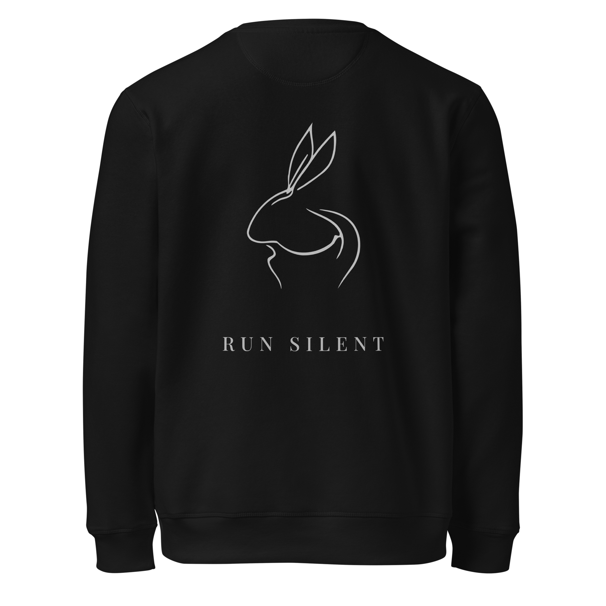Quiet Sweatshirt Mark Noir