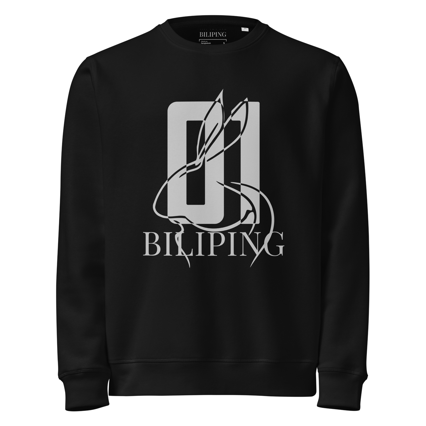 Quiet Sweatshirt Mark Noir Noir