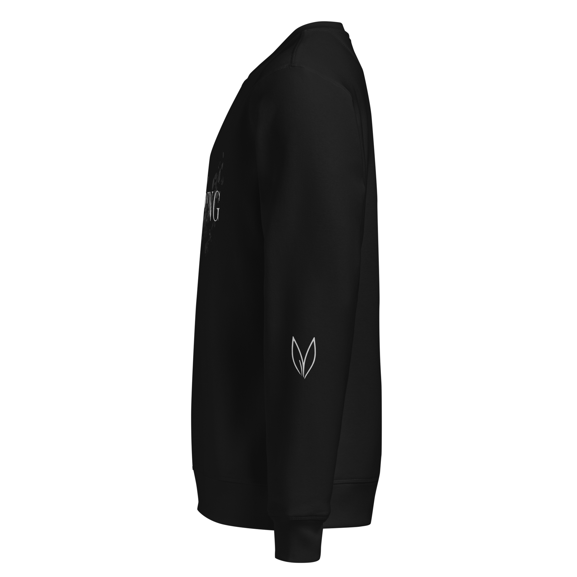 Quiet Sweatshirt Fragment Noir