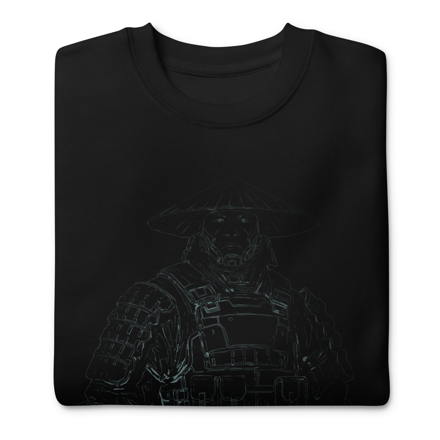 Steel & Spirit Sweatshirt featuring a graphic of a man in a hat.