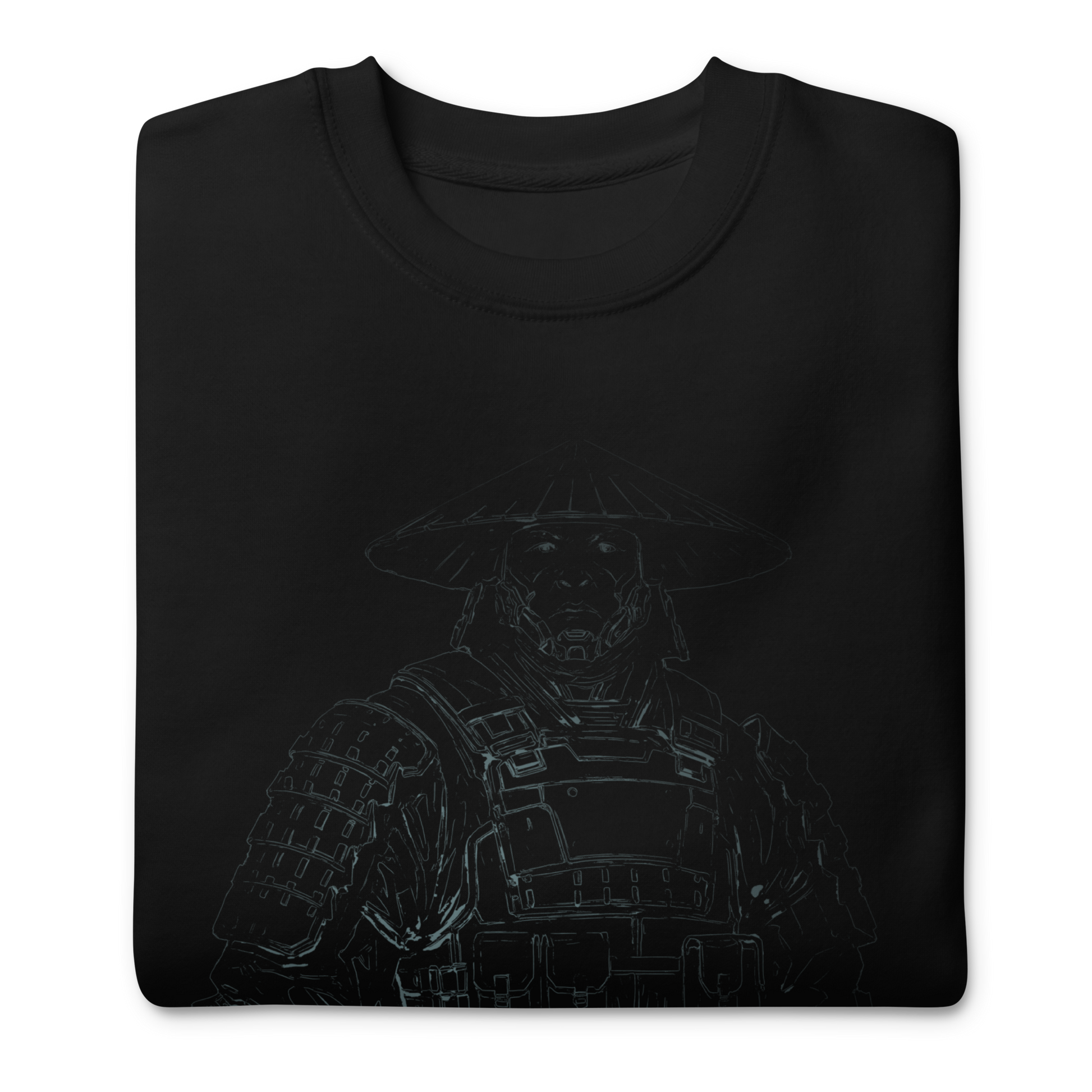 Steel & Spirit Sweatshirt featuring a graphic of a man in a hat.
