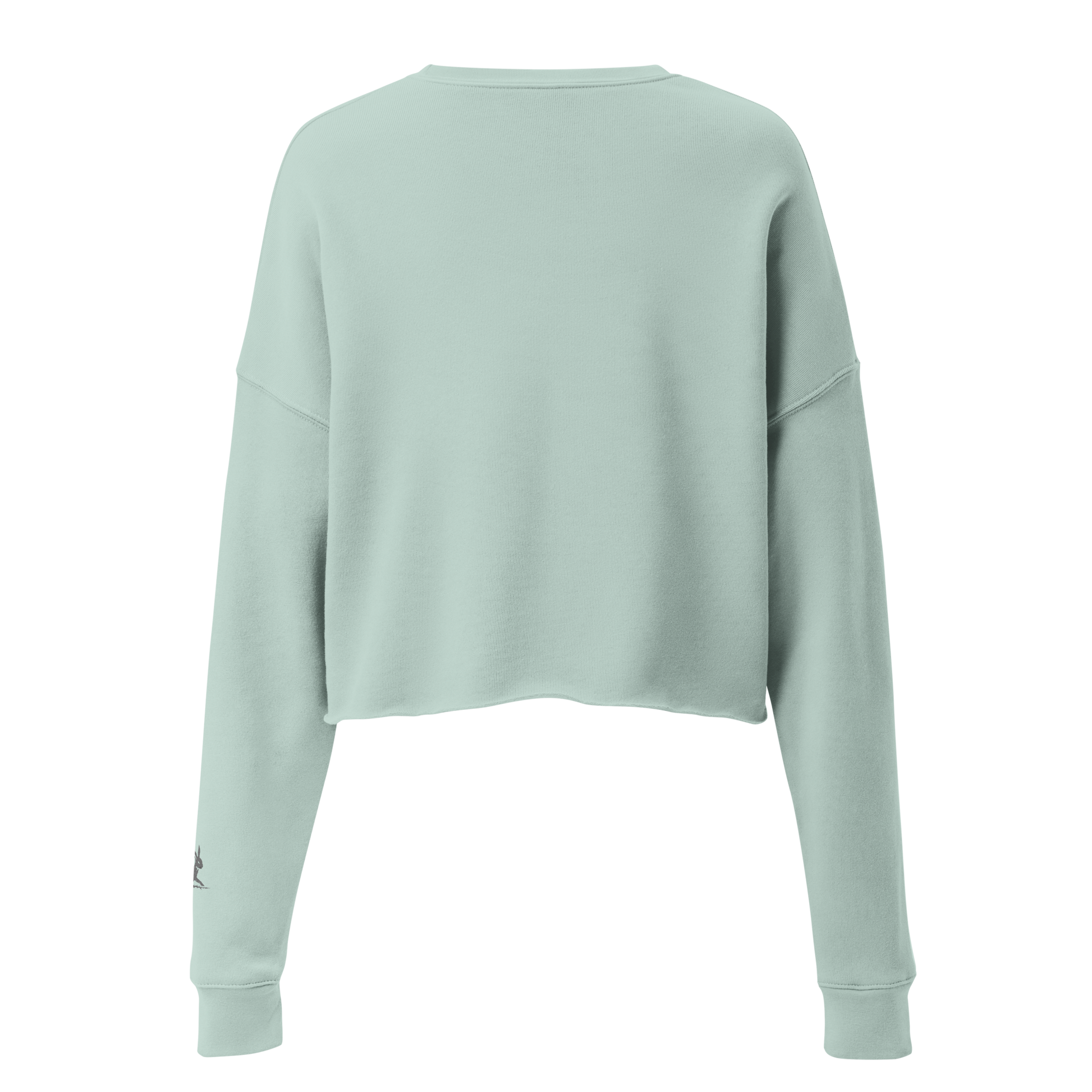 Linea Dance Sweatshirt showcasing its relaxed cropped design with ribbed details.