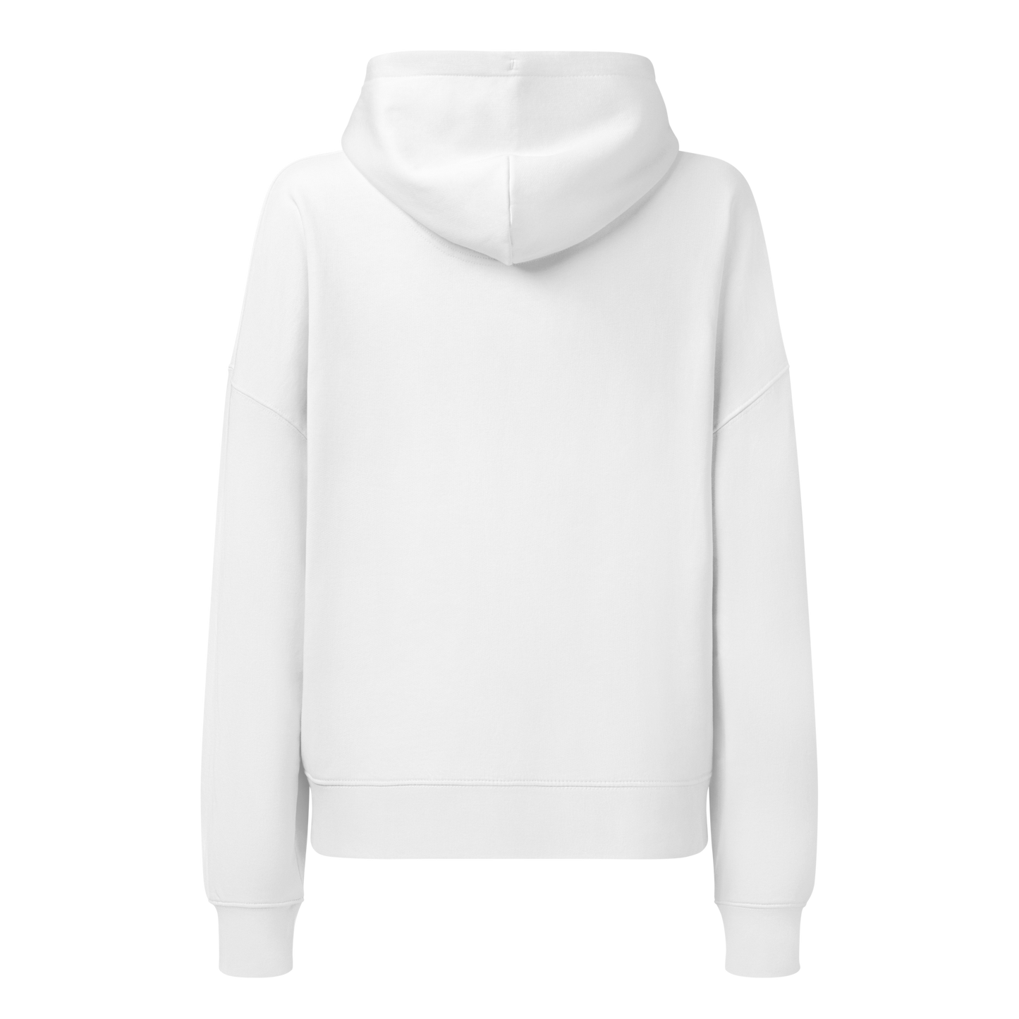 Linea Dance Hoodie made from organic cotton with dropped shoulders for a relaxed fit.